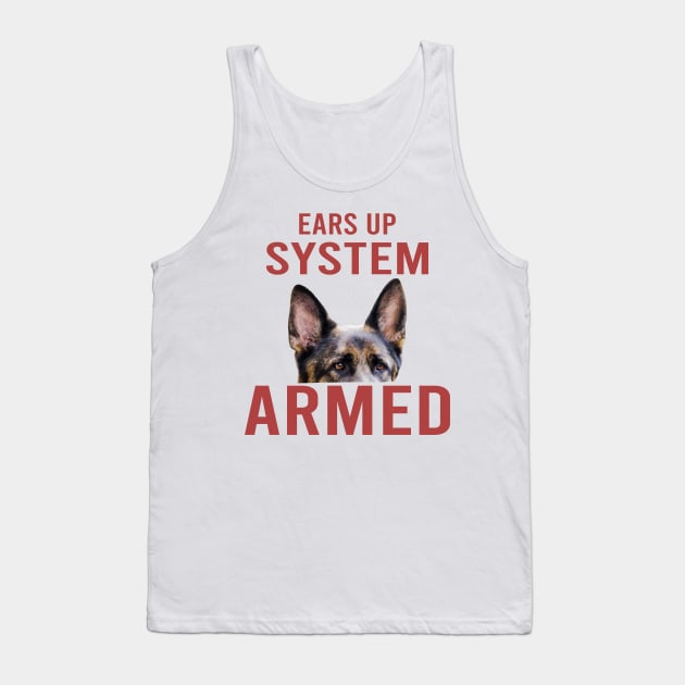 Ears Up System Armed Tank Top by designnas2